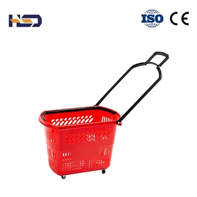 Cesta de compras rodante